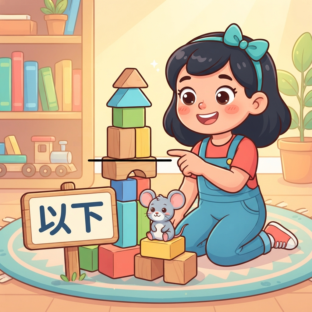 Мнемоника: как запомнить слово 以下 (yǐ xià) — ниже, следующий