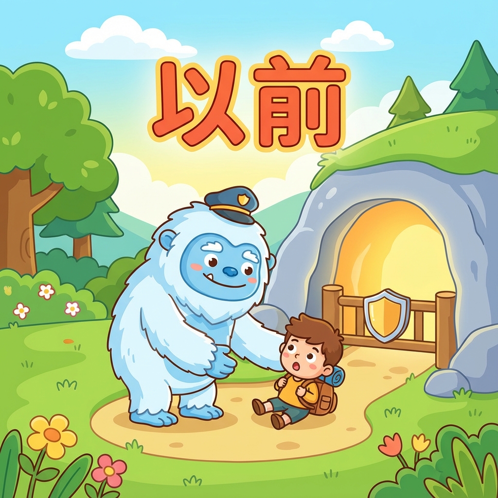 Мнемоника: как запомнить иероглиф 以前 (yǐqián) — раньше