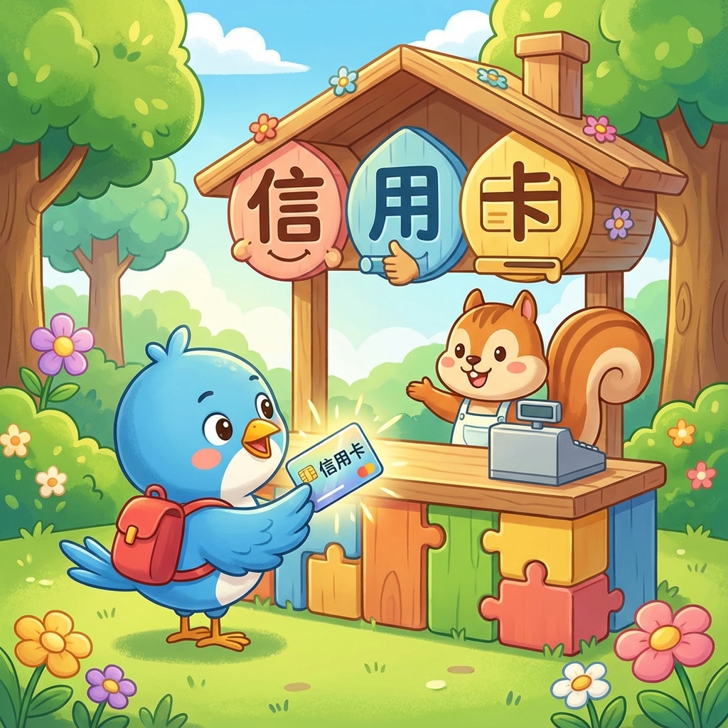 Мнемоника: как запомнить иероглиф 信用卡 (xìnyòngkǎ) — кредитная карта
