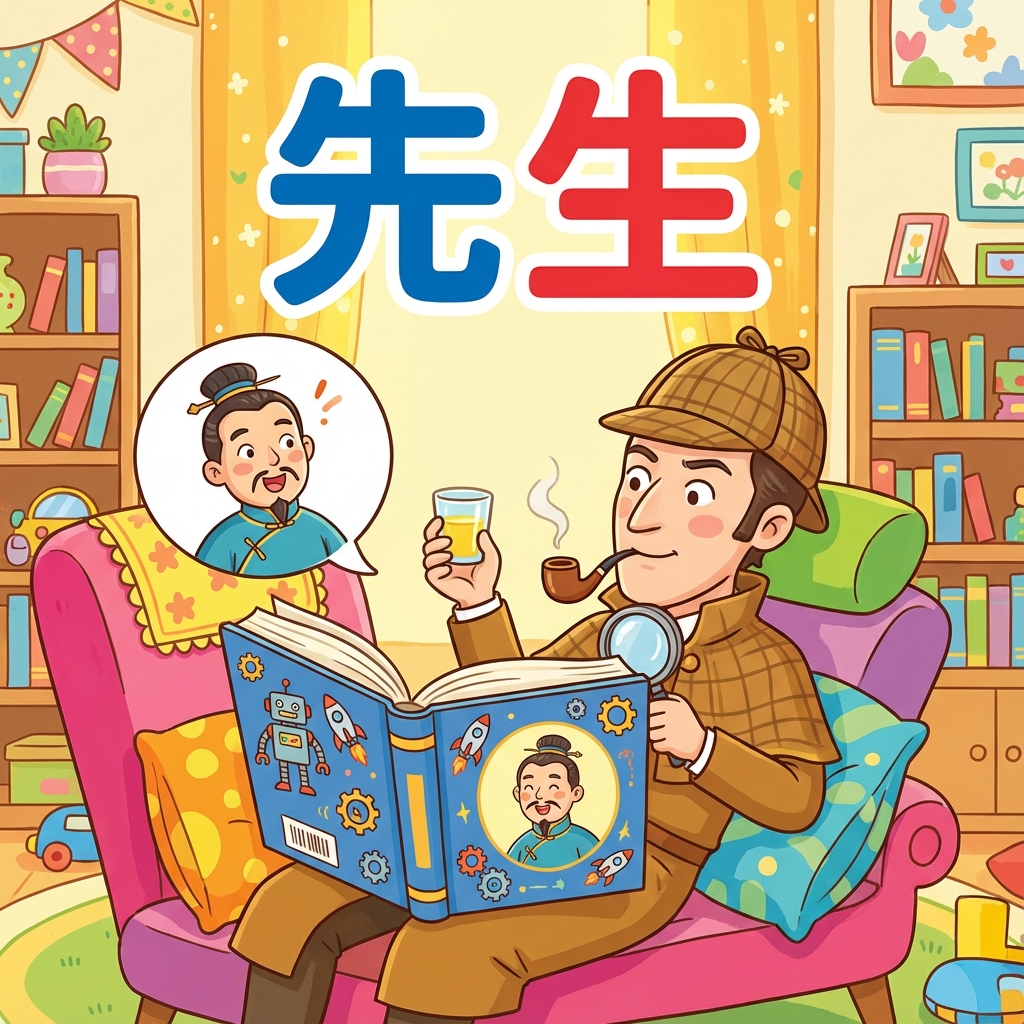 Мнемоника: как запомнить иероглиф 先生 (xiānsheng) — господин, мистер