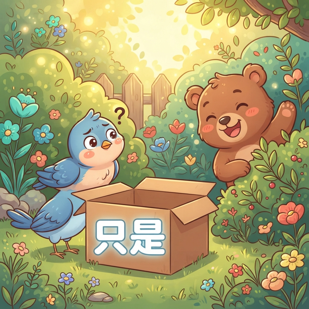 Мнемоника: как запомнить слово 只是 (zhǐ shì) — только, просто