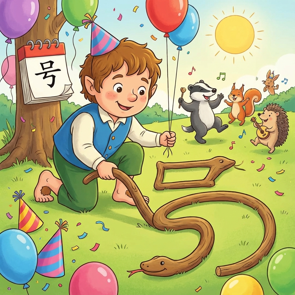 Мнемоника: как запомнить иероглиф 号 (hào) — число, день (в датах)