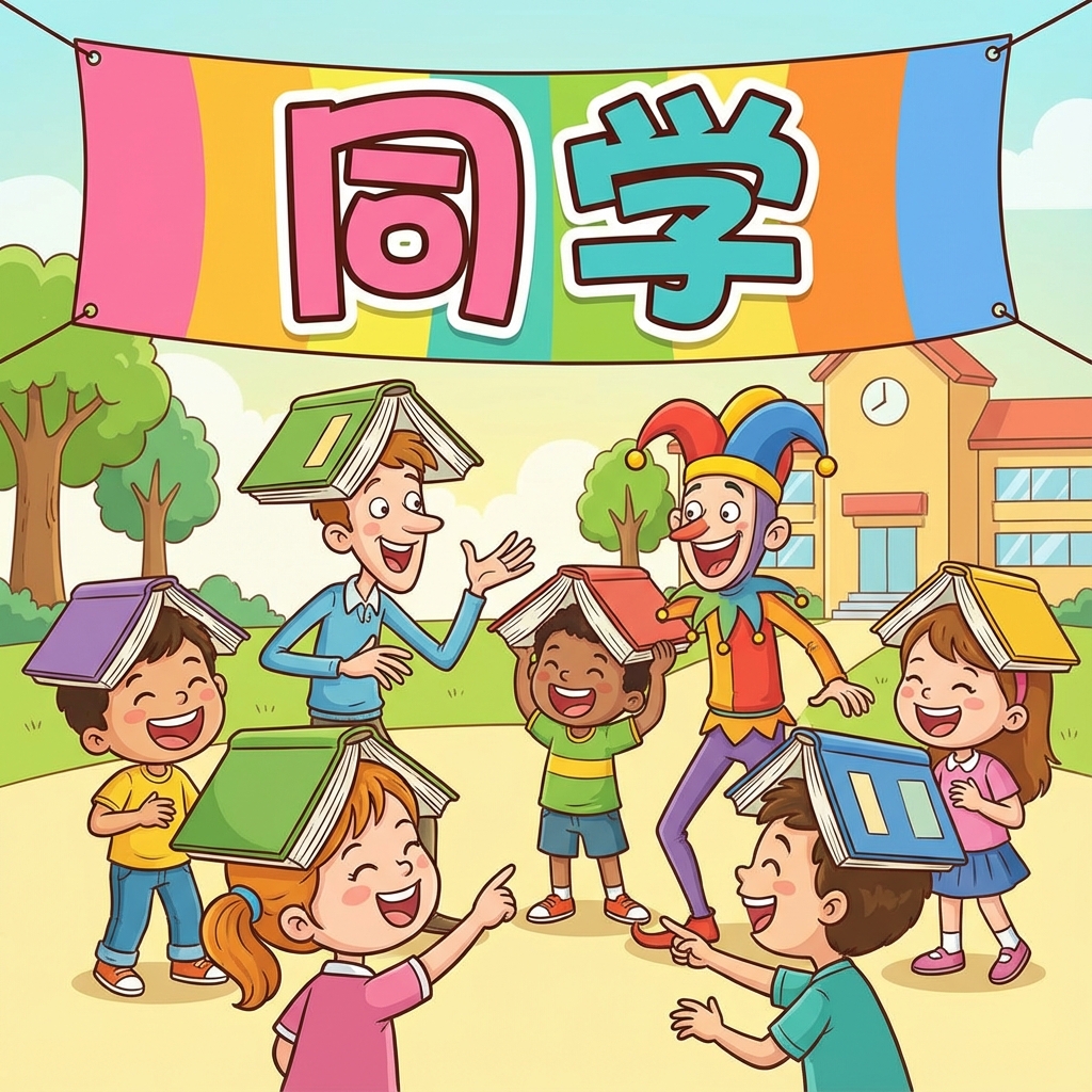 Мнемоника: как запомнить иероглиф 同学 (tóngxué) — одногруппник, одноклассник