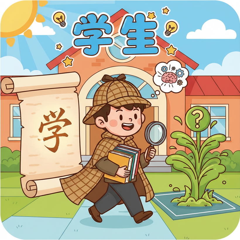 Мнемоника: как запомнить иероглиф 学 (xué) — изучать
