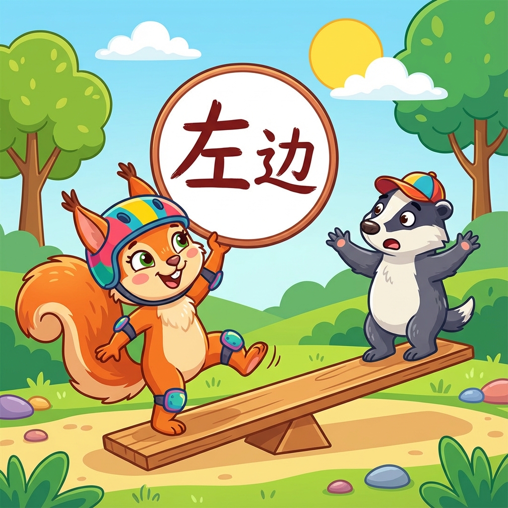 Мнемоника: как запомнить иероглиф 左边 (zuǒ biān) — слева