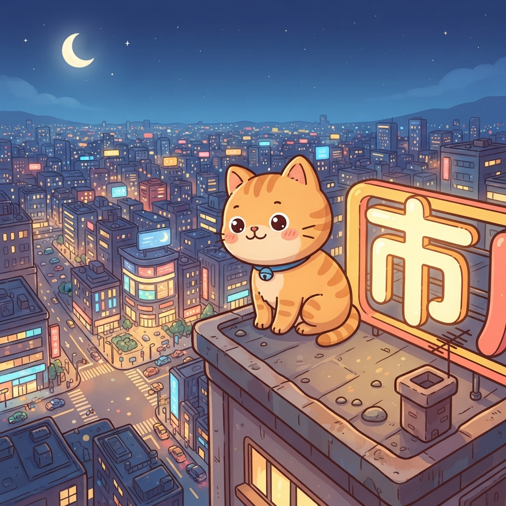 Мнемоника: как запомнить иероглиф 市 (shì) — город