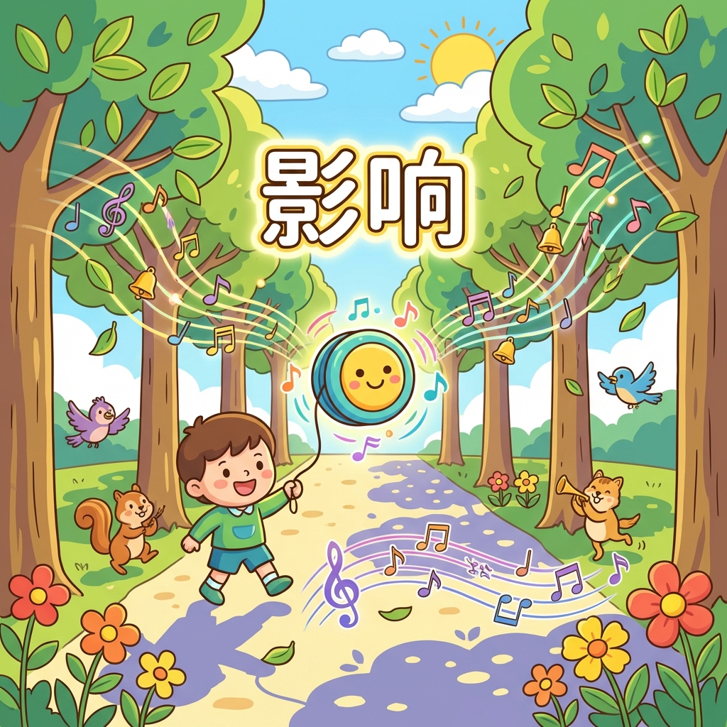 Мнемоника: как запомнить иероглиф 影响 (yǐngxiǎng) — влиять, влияние