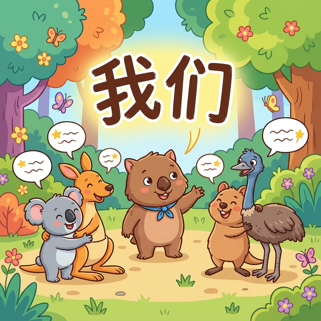 Мнемоника: как запомнить иероглиф 我们 (wǒmen) — мы