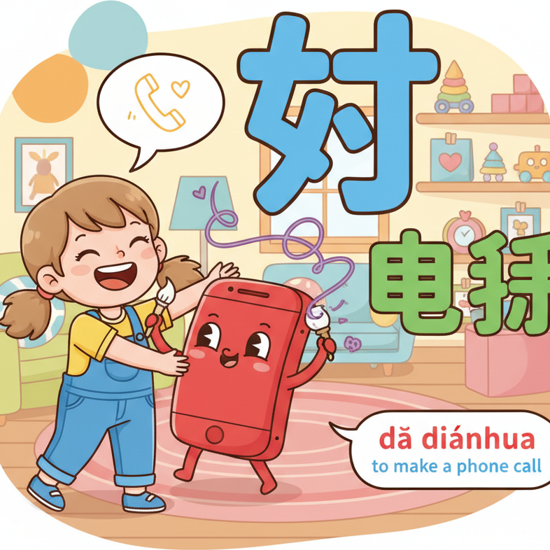 Mnemonic for 打 (dǎ) — to hit