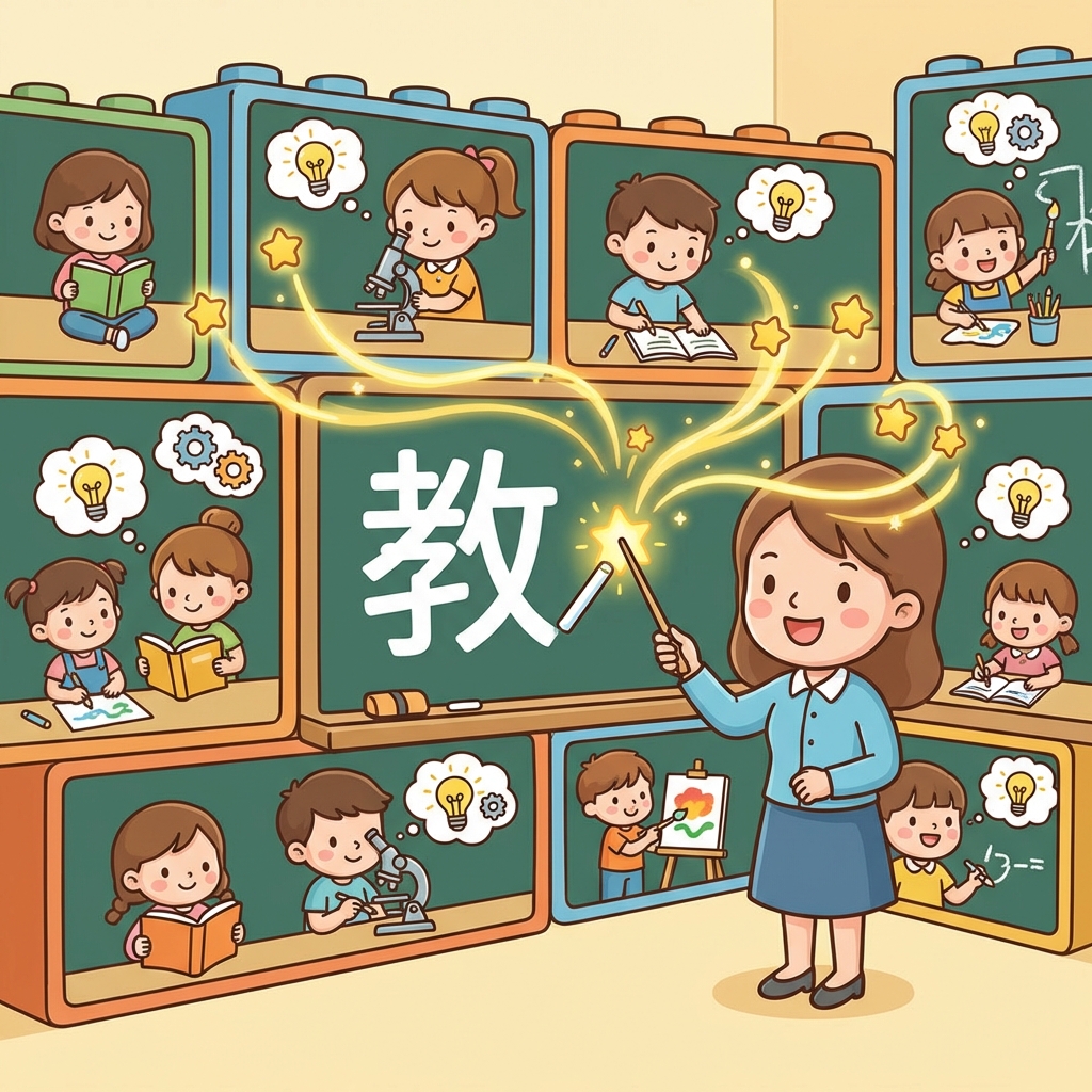 Мнемоника: как запомнить иероглиф 教 (jiāo) — учить, обучать