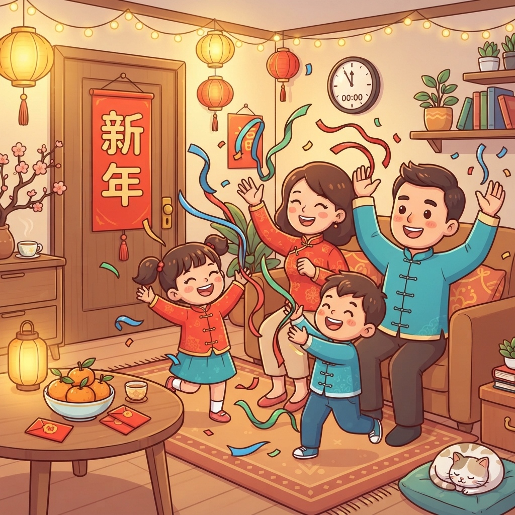 Мнемоника: как запомнить слово 新年 (xīn nián) — новый год