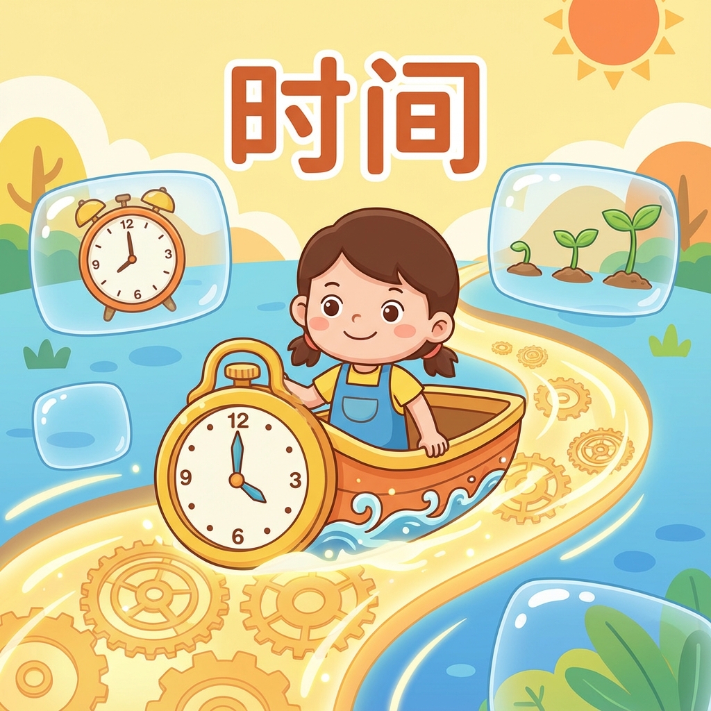 Мнемоника: как запомнить иероглиф 时间 (shíjiān) — время (как отрезок), период