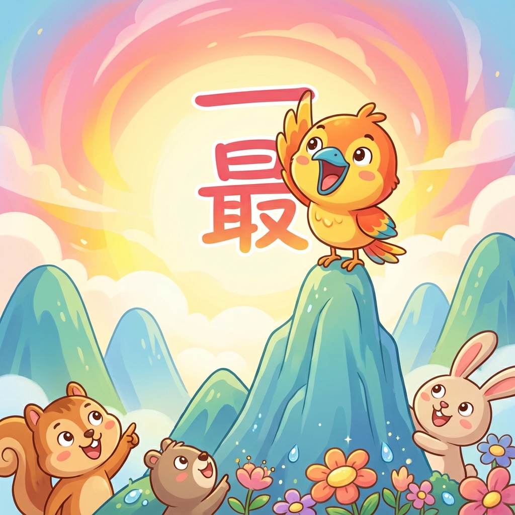 Мнемоника: как запомнить иероглиф 最 (zuì) — самый