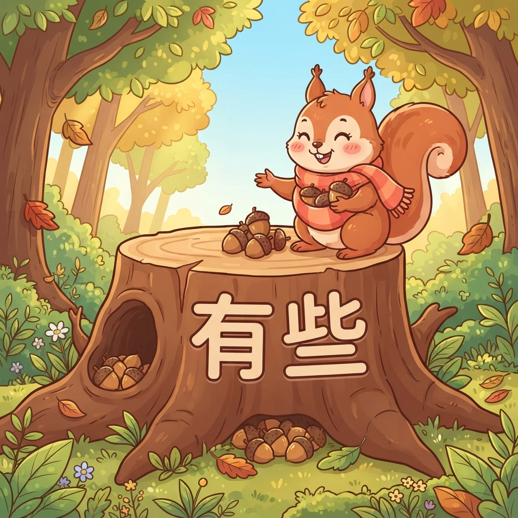 Мнемоника: как запомнить слово 有些 (yǒu xiē) — некоторые
