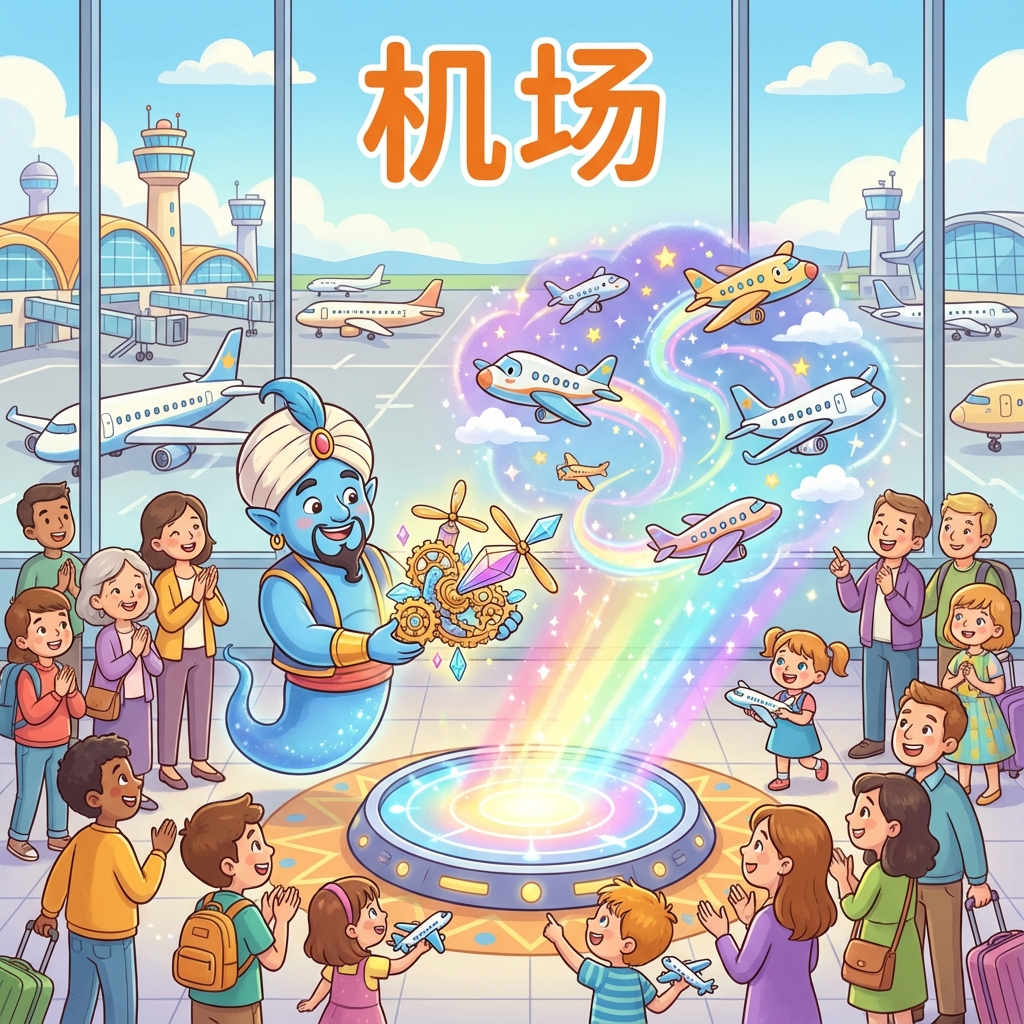 Мнемоника: как запомнить иероглиф 机场 (jīchǎng) — аэропорт