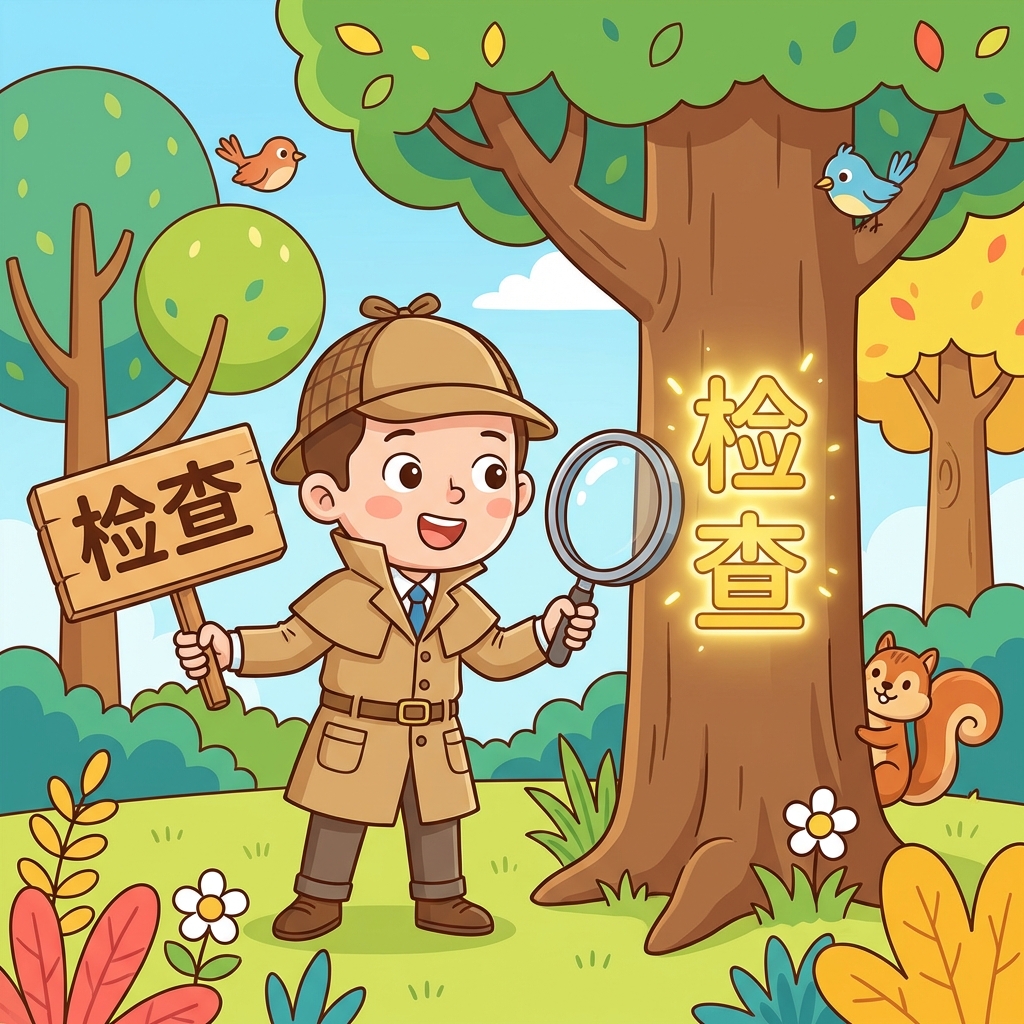 Мнемоника: как запомнить иероглиф 检查 (jiǎnchá) — проверять