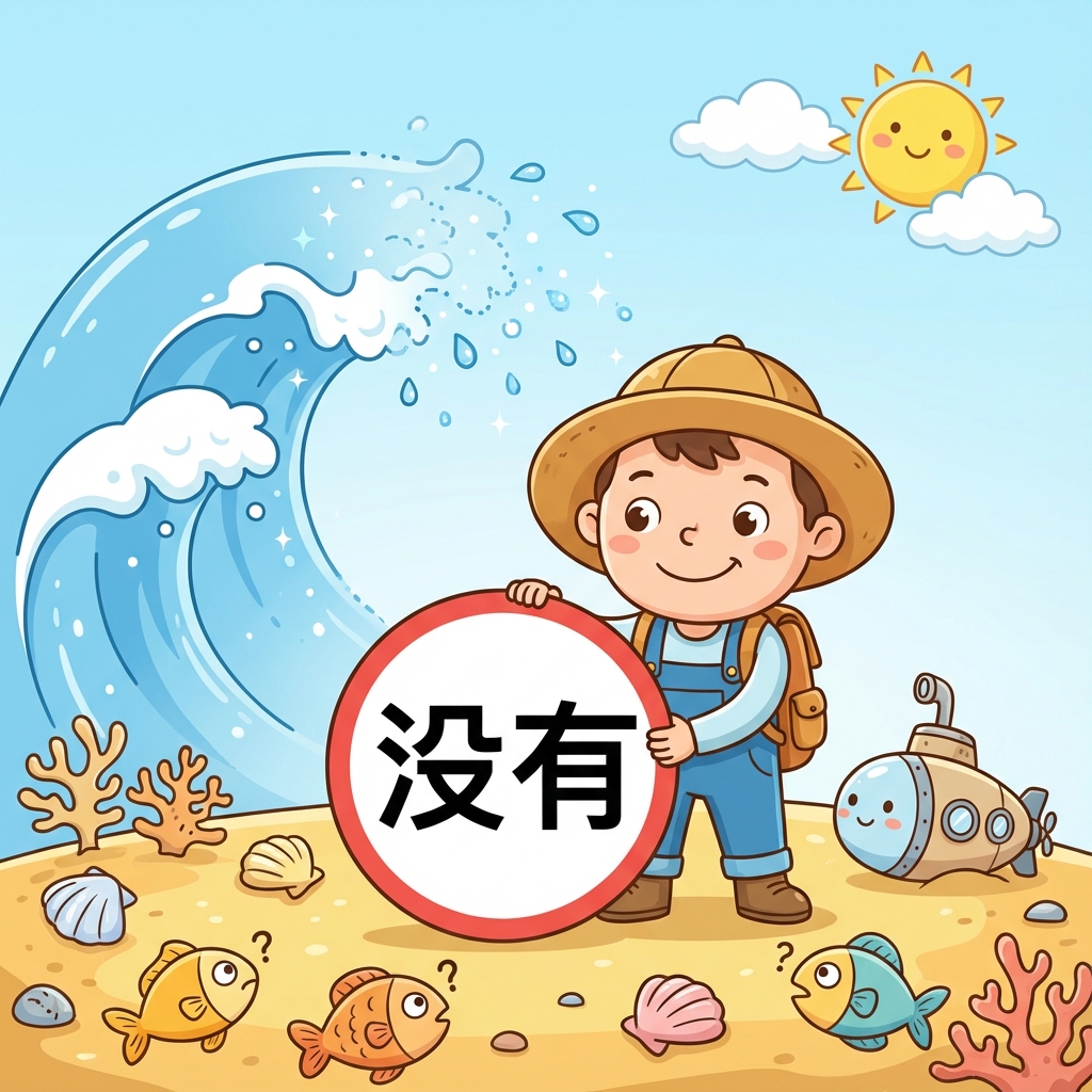 Мнемоника: как запомнить иероглиф 没有 (méi yǒu) — нет, отсутствует
