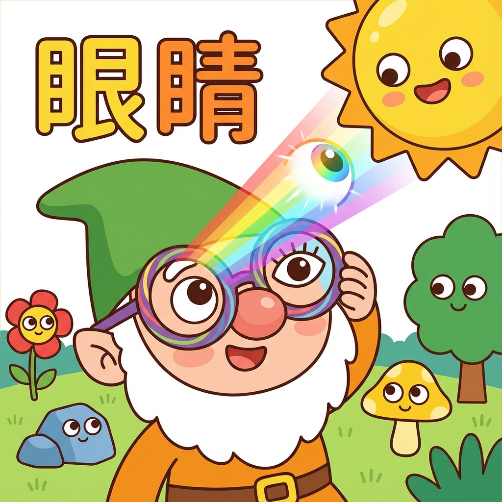 Мнемоника: как запомнить иероглиф 眼睛 (yǎnjing) — глаз(-а)