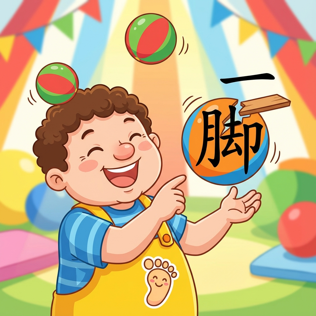 Мнемоника: как запомнить иероглиф 脚 (jiǎo) — нога, ступня