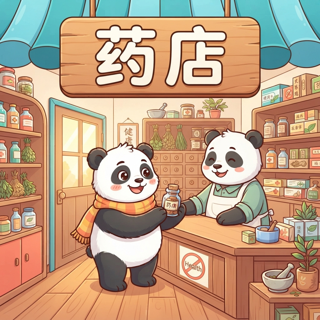 Мнемоника: как запомнить слово 药店 (yàodiàn) — аптека