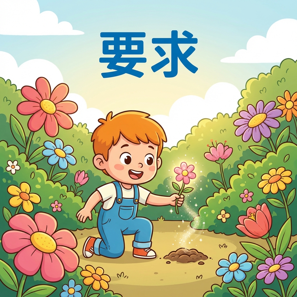 Мнемоника: как запомнить иероглиф 要求 (yāoqiú) — требовать