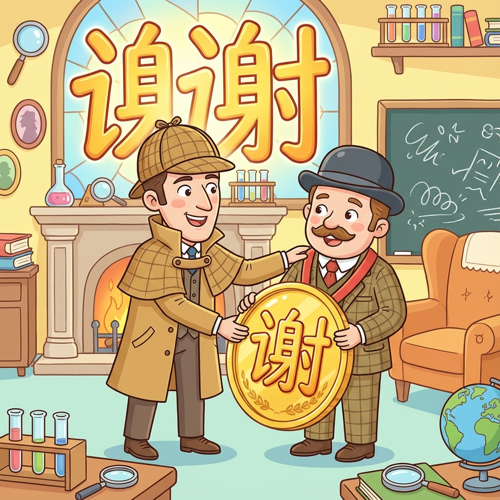 Мнемоника: как запомнить иероглиф 谢谢 (xièxie) — спасибо