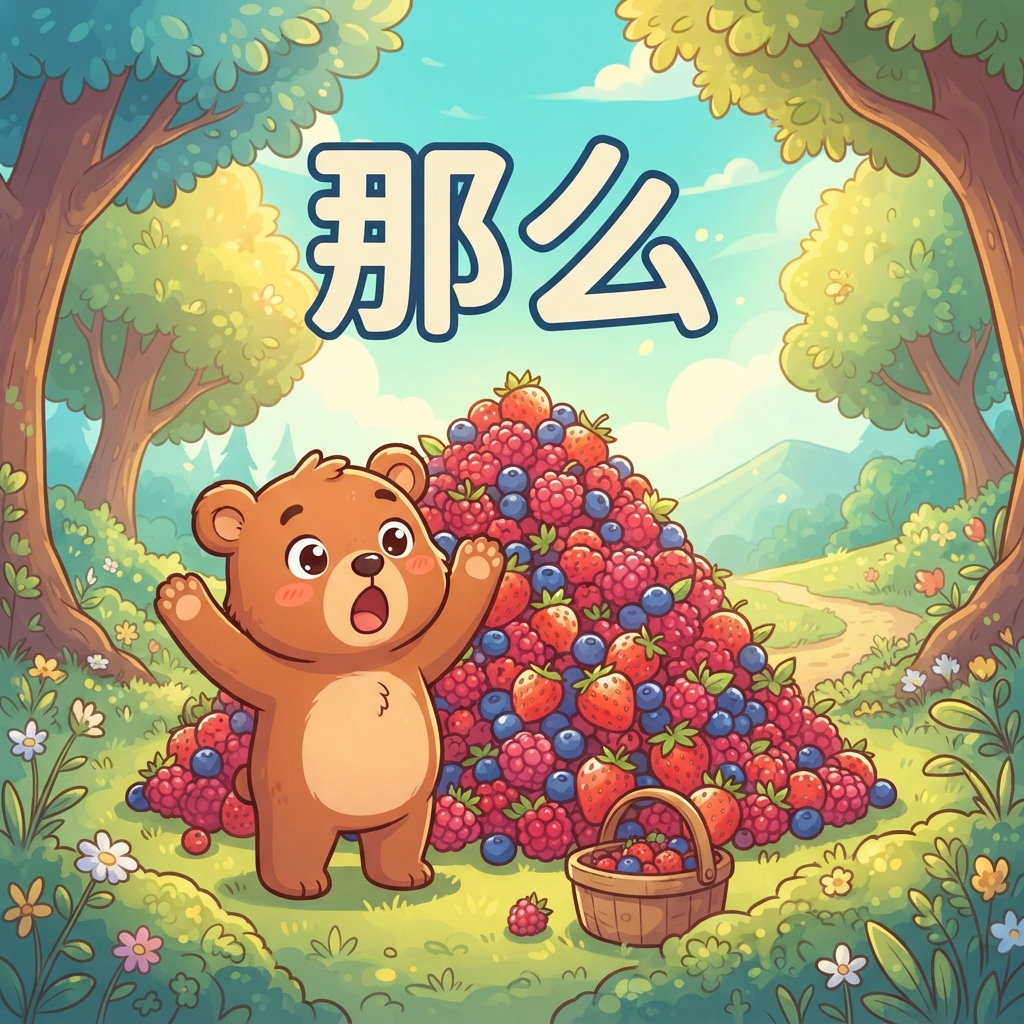 Mnemonic for 那么 (nà me) — so, that