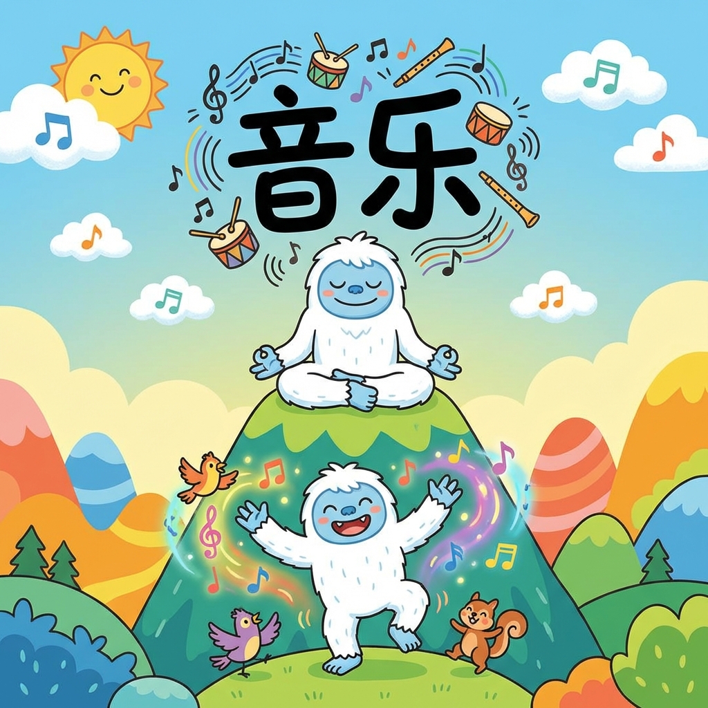 Мнемоника: как запомнить иероглиф 音乐 (yīnyuè) — музыка