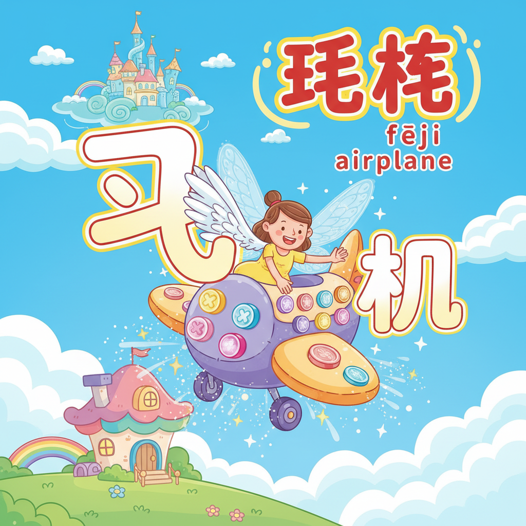 Mnemonic for 飞 (fēi) — to fly