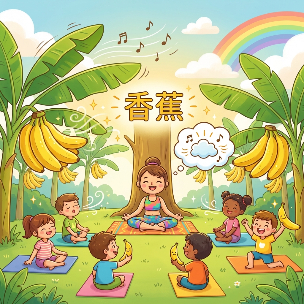 Мнемоника: как запомнить иероглиф 香蕉 (xiāngjiāo) — банан